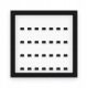  FRAME FOR 28 LEGO MINIFIGURES DISPLAY CASE 27CM