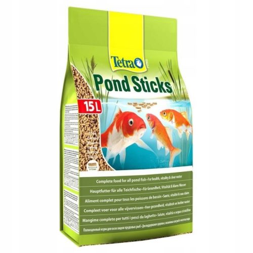  Tetra Pond Sticks Fish Food 15l