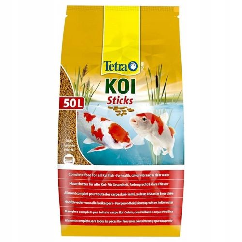  Tetra Pond Koi Sticks Fish Food 50l