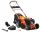  GATEC petrol lawn mower with basket, 200 cm³ capacity. Basket 70 l, cutting width 51 cm