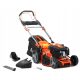  GATEC petrol lawn mower with basket, 200 cm³ capacity. Basket 70 l, cutting width 51 cm