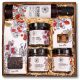  GIFT BASKET The Jar jam set tea almonds in chocolate syrup