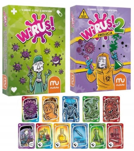  Muduko Board Game Virus + Muduko Virus! 2: Evolution