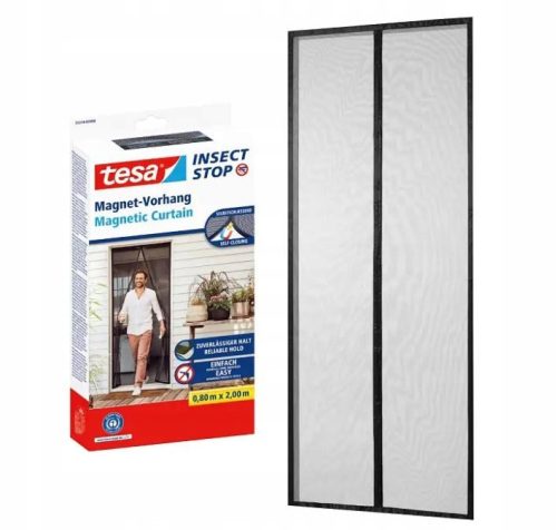  TESA MAGNETIC MOSQUITO NET FOR DOORS 0.9x2.1M EL9