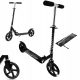  CITY SCOOTER FOR ADULTS CHILDREN, BIG WHEELS, FOLDABLE, ADJUSTABLE, 100 KG