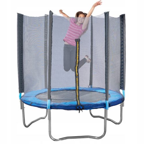 EcoKidWood trampoline with net 180 cm FT 6 (180-183 cm) + EcoKidWood Classic sticker 1 pc.