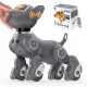  INTERACTIVE ROBOT DOG, REMOTE-CONTROLLED GRAY DOG