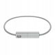  Men's Bracelet "Cable" - Titanium + Surgical Steel