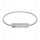  Men's Bracelet "Cable" - Titanium + Surgical Steel