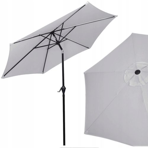  Classic Springos umbrella, grey, 260 x 235 cm