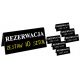 10 PIECES – 1 PIECE 12.11 NET RESERVATION DOUBLE-SIDED WRITING BOARD