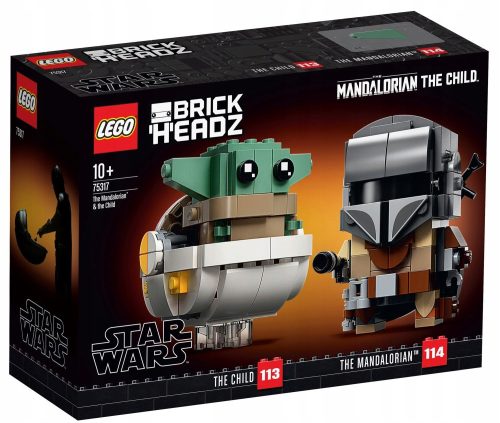  LEGO BrickHeadz 75317 The Mandalorian and the Child