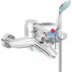  Single-lever wall-mounted bath and shower faucet Diamond DOMINICAN Chrome