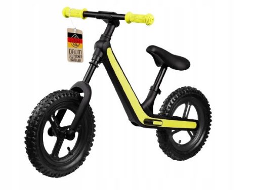  LIGHTWEIGHT BALANCE BIKE, BALANCE BIKE FOR CHILDREN FROM 2 YEARS, DAUM, Yellow