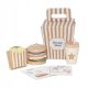  Jabadabado: Burger Wooden Stacking Set