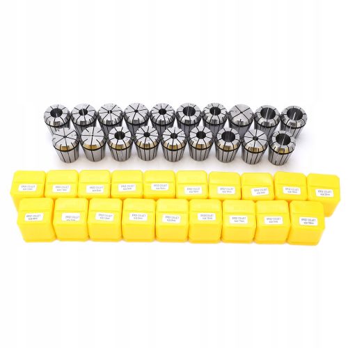 19-piece bullet set with ER32 collet