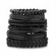  Men's Leather Bracelet Beads Set 6pcs in 1