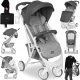  Euro-Cart Volt Pro Pearl Stroller, grey