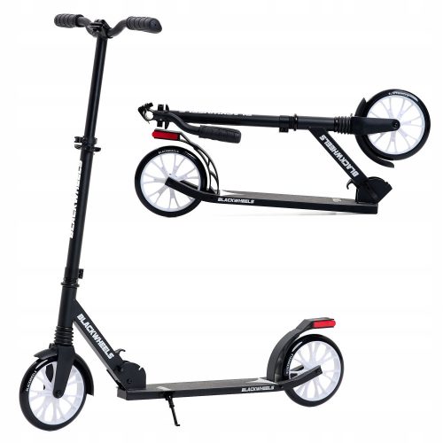  City scooter, foldable, adjustable wheels, 200 mm, up to 100 kg, Blackwheels Zoom