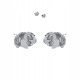  Silver Earrings Guinea Pig 925 Gift Woman Jewelry DEDICATION