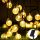  Garlands SOLAR Garden Lights, 50 LEDs, 7 m, Warm White Glass Balls, IP67