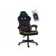  Huzaro Force 4.4 RGB BLACK gaming chair, black fabric