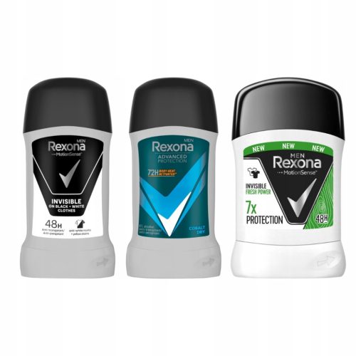  Rexona Men Invisible Black + White Antitranspirant