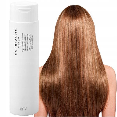  Shampoo for dry and damaged hair. Regenerating moisture supply with keratin