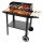  Garden charcoal grill on wheels + accessories