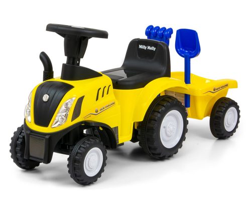  Milly Mally New Holland T7 ride-on vehicle, blue