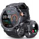  SMART BLUETOOTH WATCH, WATERPROOF SPORT HEART RATE MONITOR