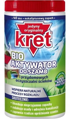  Kret BIO activator powder for septic tanks, 1 kg