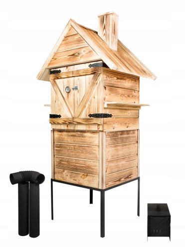  Mega Eko Smoker 70x70x230 + Fireplace + Base