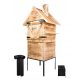  Mega Eko Smoker 70x70x230 + Fireplace + Base