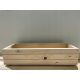  PJ WOOD flowerpot 66 cm x 24 x 16 cm natural wood