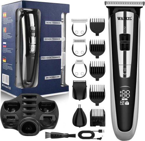  WAIKIL Hair Clipper Hair Clipper Trimmer Men's Shaver 5 in 1