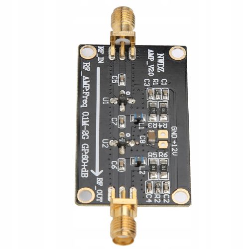 LNA 0.1M-2G Broadband RF Amplifier 60 dB