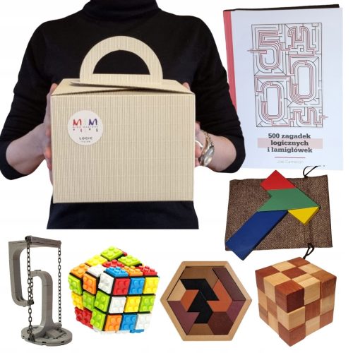  LOGIC BOX - Gift set Lego 3D puzzles