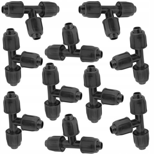  Twisted QJ 16x16x16 Garden Irrigation Tee