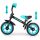  Milly Mally Dragon 10" Balance Bike Black, Blue