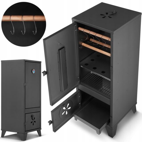  Higher metal smokehouse