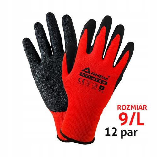 Gants Arhem 9L taille 9 - L 12 paires