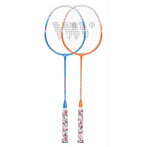 WISH Alumtec 55k racket with badminton set