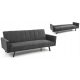  Halmar Armando Sofa 192 x 82 cm, velvet in shades of grey