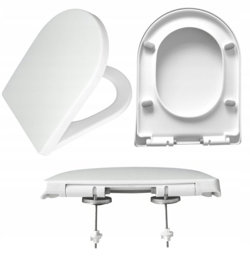  Estiva Fast New toilet seat, white polypropylene