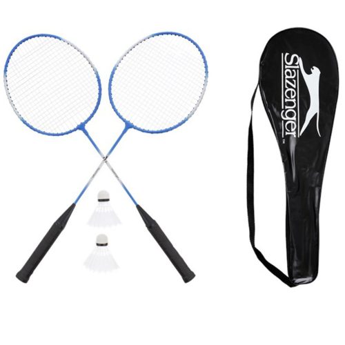 Slazenger 620715 Racket Set with Shuttlecock