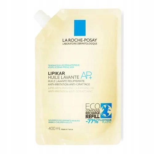  LA ROCHE-POSAY LIPIKAR AP+ Cleansing Oil 400ml REFILL PACK