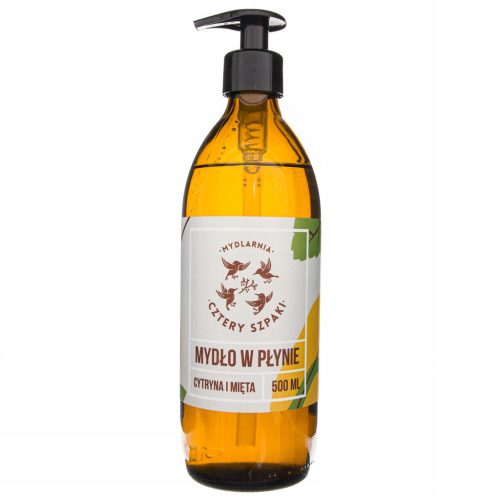  Four Starlings Lemon and Mint 500 ml liquid hand soap