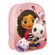  Kindergarten backpack with one compartment Cat's House Gabi Cerda for girls, multicolored