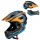  Casque de vélo enfant Rockbros, taille S, noir et orange